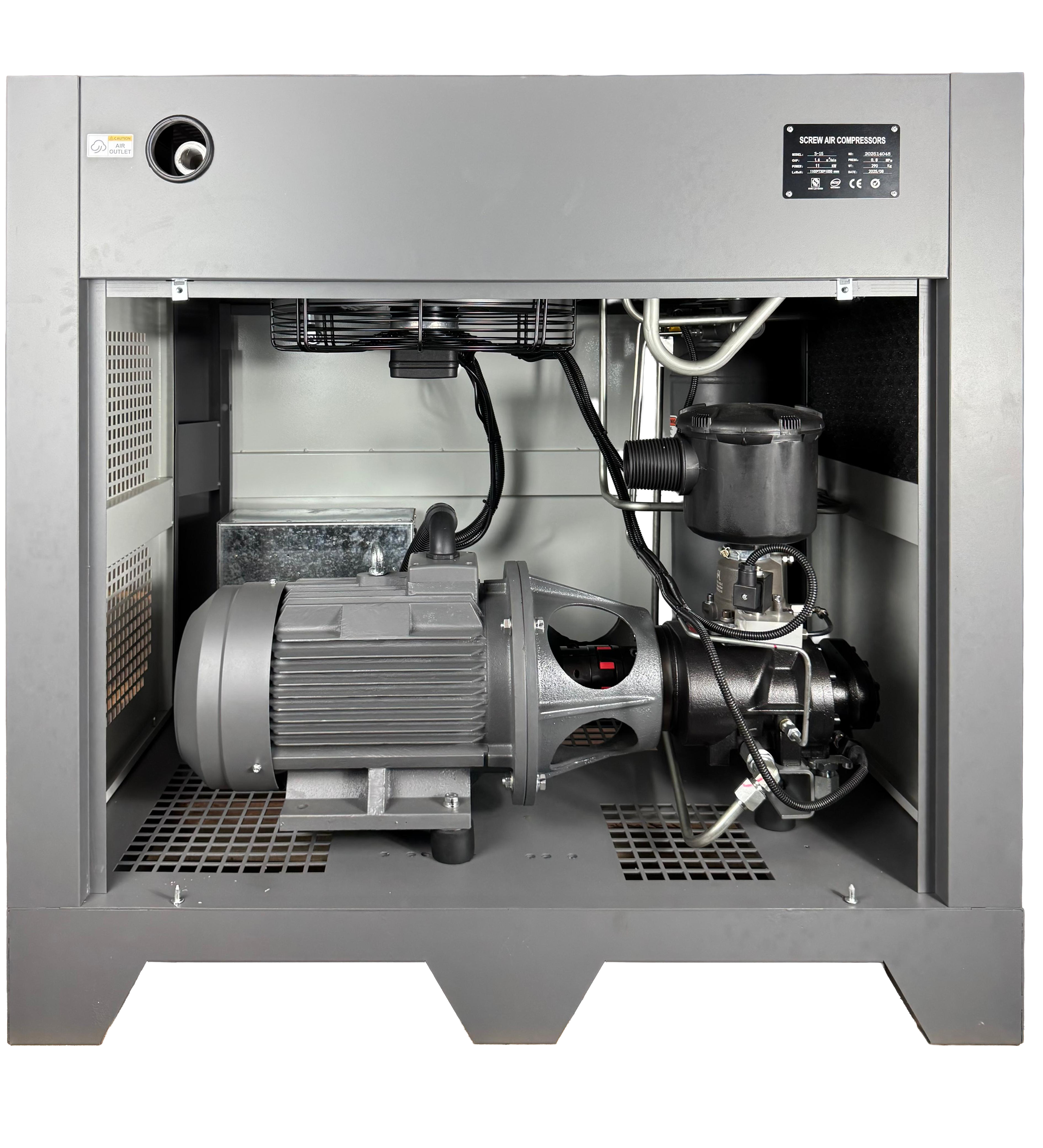 COMPRESSOR PARAFUSO LINHA FIXA 10HP